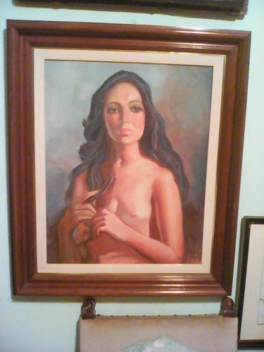Pintura desnudo de reconocido pintor venezola - Imagen 1