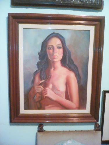 Pintura desnudo de reconocido pintor venezola - Imagen 2