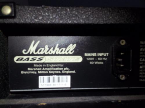 Amplificador Marshall Bass State b30  (Bs 180 - Imagen 3
