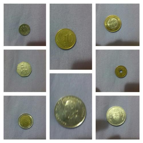 Vendo monedas de varios paises Info al 04262 - Imagen 1