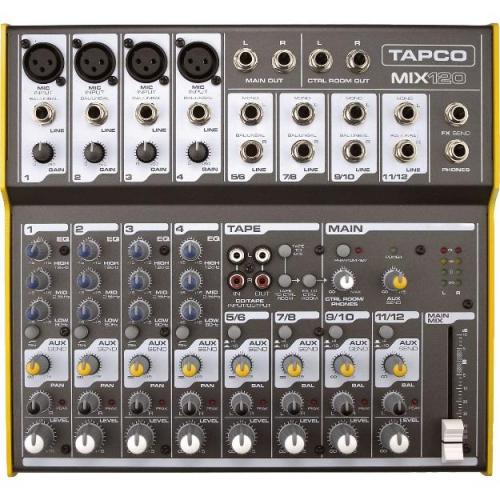 El TAPCO Mix120 es un mezclador perfecto par - Imagen 1
